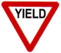 Yiel Sign